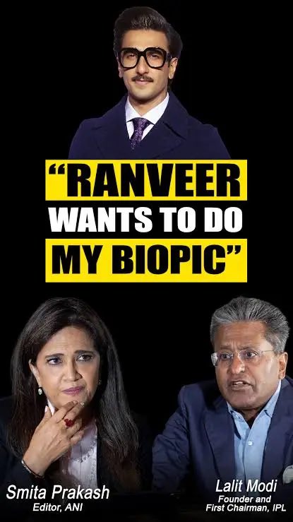 The18Mindset's tweet photo. 🚨 Lalit Modi back in the headlines:

• A biopic on his life is officially in development, with Lalit claiming that Ranveer Singh personally expressed interest in playing him on screen. (The Economic Times)

• He offered a fully-funded scholarship to teenage cricket sensation Vaibhav Sooryavanshi, calling him a future global superstar. 

• Modi also defended Sushmita Sen against “gold digger” allegations, saying she was financially independent and a very special person in his life. (The Economic Times)

Love him or hate him, Lalit Modi never stays away from the spotlight for long.