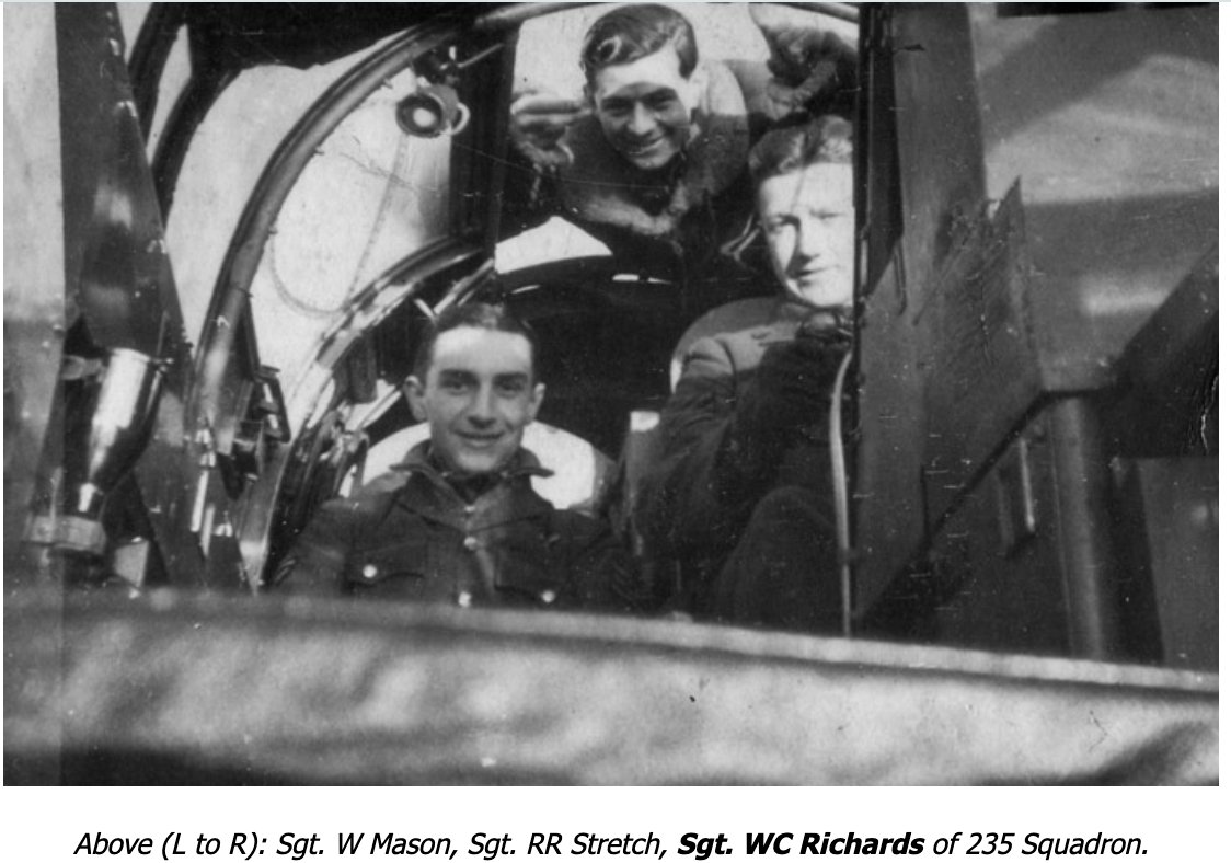 pettore's tweet photo. Born this day 5th. June 1916.

Sgt. William Charles Richards. (right in photo)
One of THE FEW.
https://t.co/0oyGWCKAOI

His Blenheim failed to return from a patrol. https://t.co/fAxeNrx0HQ
