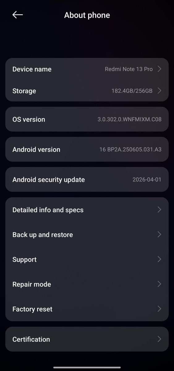 Thomaesaa's tweet photo. Redmi Note 13 Pro 
Specs on F3
550K
Lilongwe 
+265 881 229 189 https://t.co/mWWcPG5aju