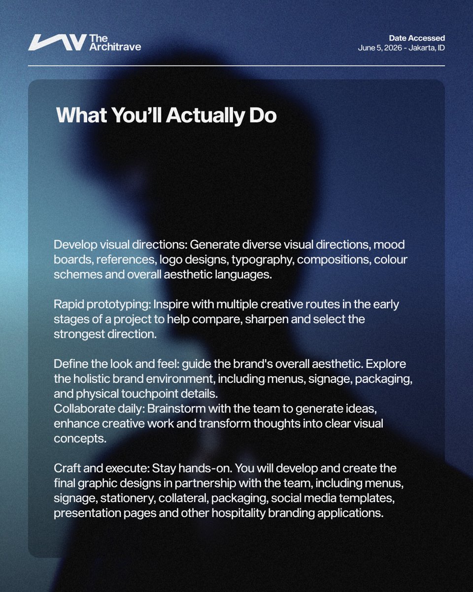 the_architrave's tweet photo. We’re sharing a new opportunity for an Associate Director at @activetheory

This role requires a shift in mindset toward representing Active Theory as a future leader. You are expected to champion the studio’s vision and values, acting as an ambassador for their brand.

#hiring https://t.co/7D2MLXWplO