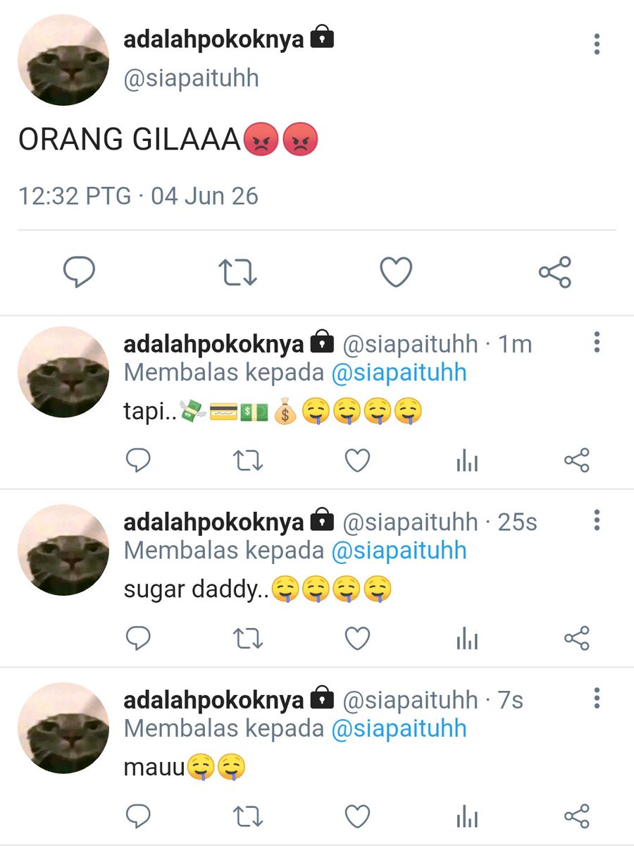 Nahanzui's tweet photo. Sugar daddy katanya😌 https://t.co/EEhoF4RVqt