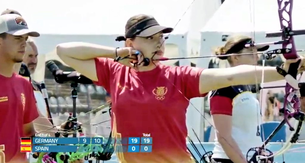 RFETA's tweet photo. #EYCRuse26
¡No pudo ser! Emma Gil y Álvaro de los Santos firman su mejor eliminatoria en la Copa de Europa de Ruse pero caen frente a un sólido equipo alemán:
Final🥉🇪🇸 153:156 🇩🇪
¡Buen papel de nuestro equipo de arco compuesto junior mixto, cuartos en Bulgaria!
👏🏻#TeamRFETA https://t.co/wTGGmUCMZ3