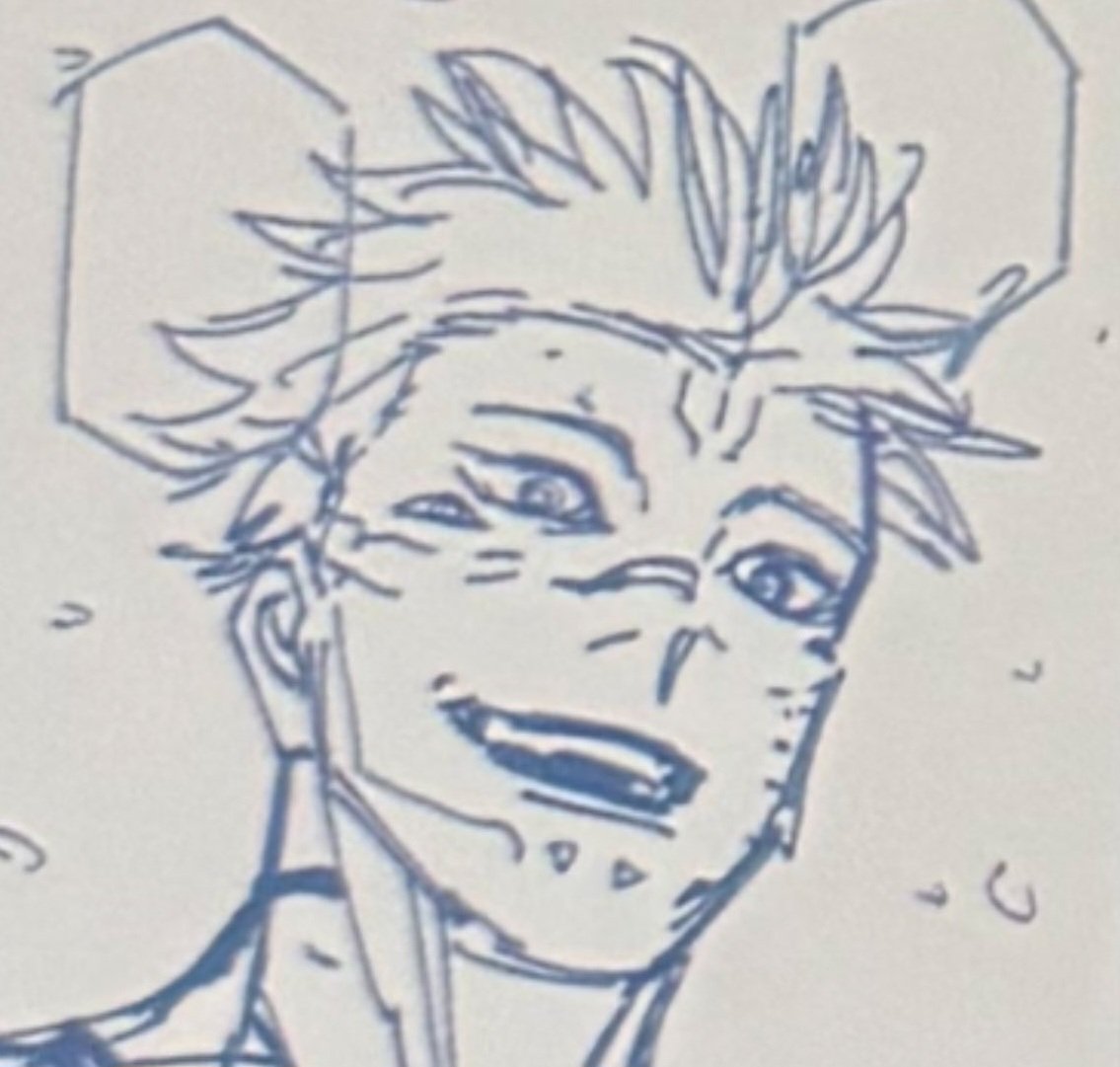 sukupounder's tweet photo. WOW SUKUNA LOOKS SO BEAUTIFUL IN THE INITIAL SKETCH https://t.co/sc83kVCxhw