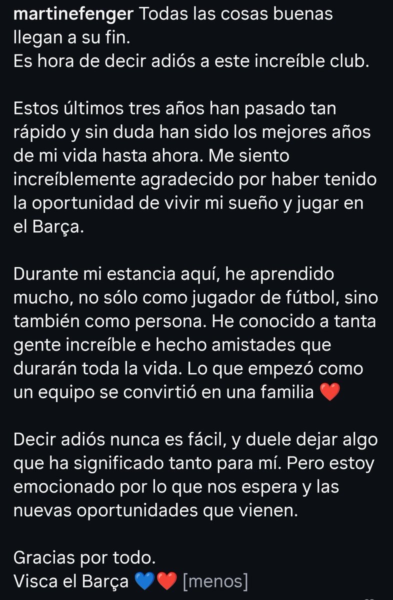 futfembarca's tweet photo. 📲 Martine Fenger vía IG https://t.co/xkhSxo4zRZ