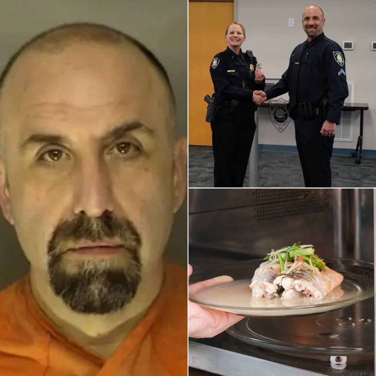 nexta_tv's tweet photo. A man nearly killed his coworker over reheated fish in the office

A police officer in South Carolina had reportedly grown tired of a colleague repeatedly heating up fish in the office microwave.

At some point, he snapped, pulled out his service weapon, and pointed it at the coworker.

He was immediately fired and arrested. Now he faces criminal charges.