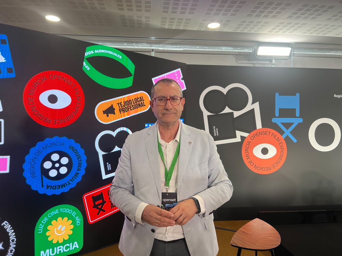 artvmurcia's tweet photo. El Auditorio Regional de #Murcia acoge en el día de hoy la Jornada Profesional del Audiovisual #OPENSET
Pepe Cano, Presidente de @artvmurcia asiste a este evento que confirma el buen momento por el que atraviesa el #sectoraudiovisual de la #RegiónDeMurcia https://t.co/MCSdMxg0ng