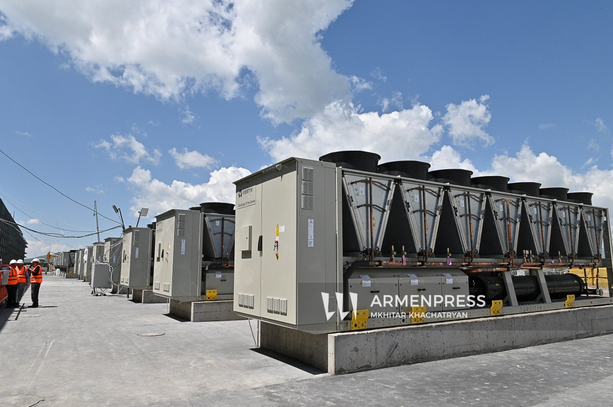armenpress's tweet photo. Journalists tour Firebird AI data center under development in Armenia
https://t.co/rr6VBGb7Lm https://t.co/S4V8Nf4KeS