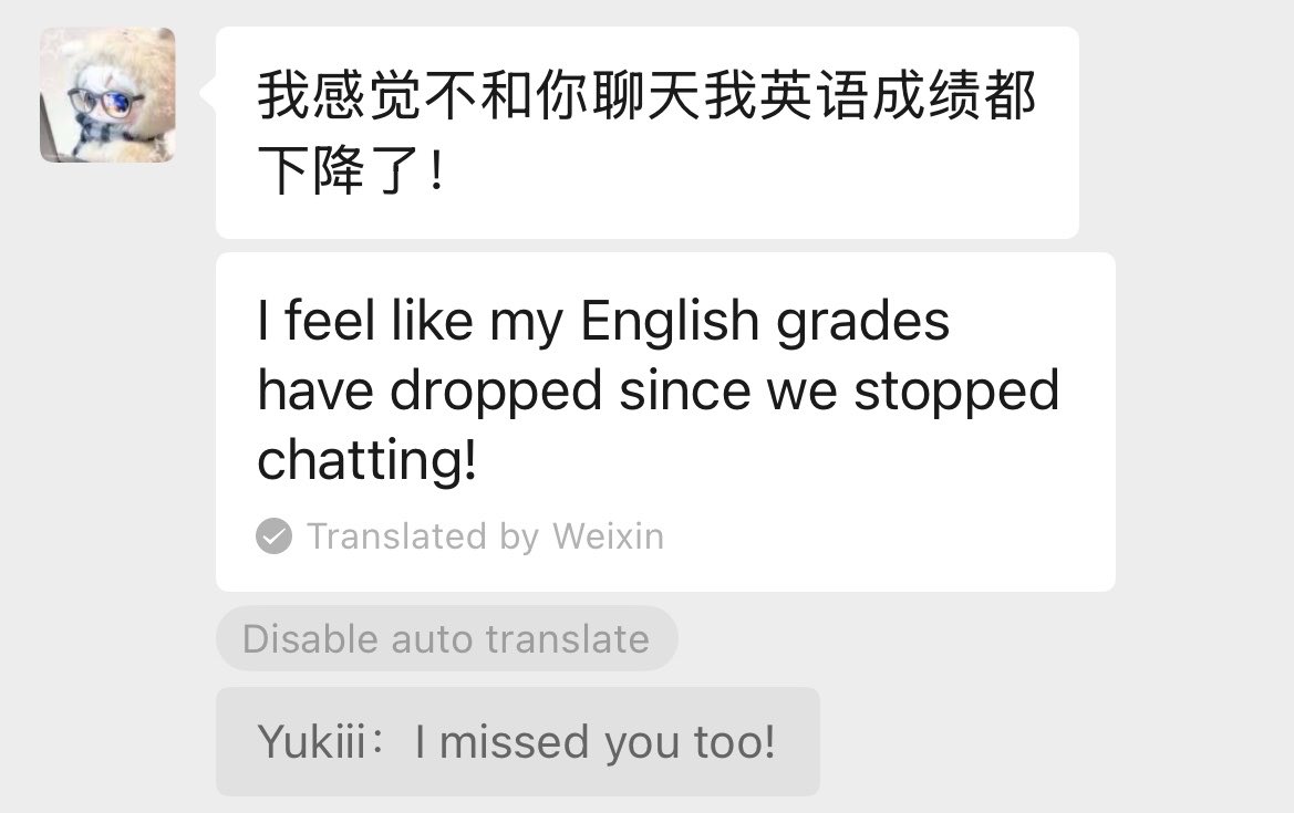 onlyforpttp's tweet photo. I just got to talk again with my cmimi friend and I’m ctfu. She’s too cute gdhdjskks I miss everyone here too :(( https://t.co/zZg8h3aFyB