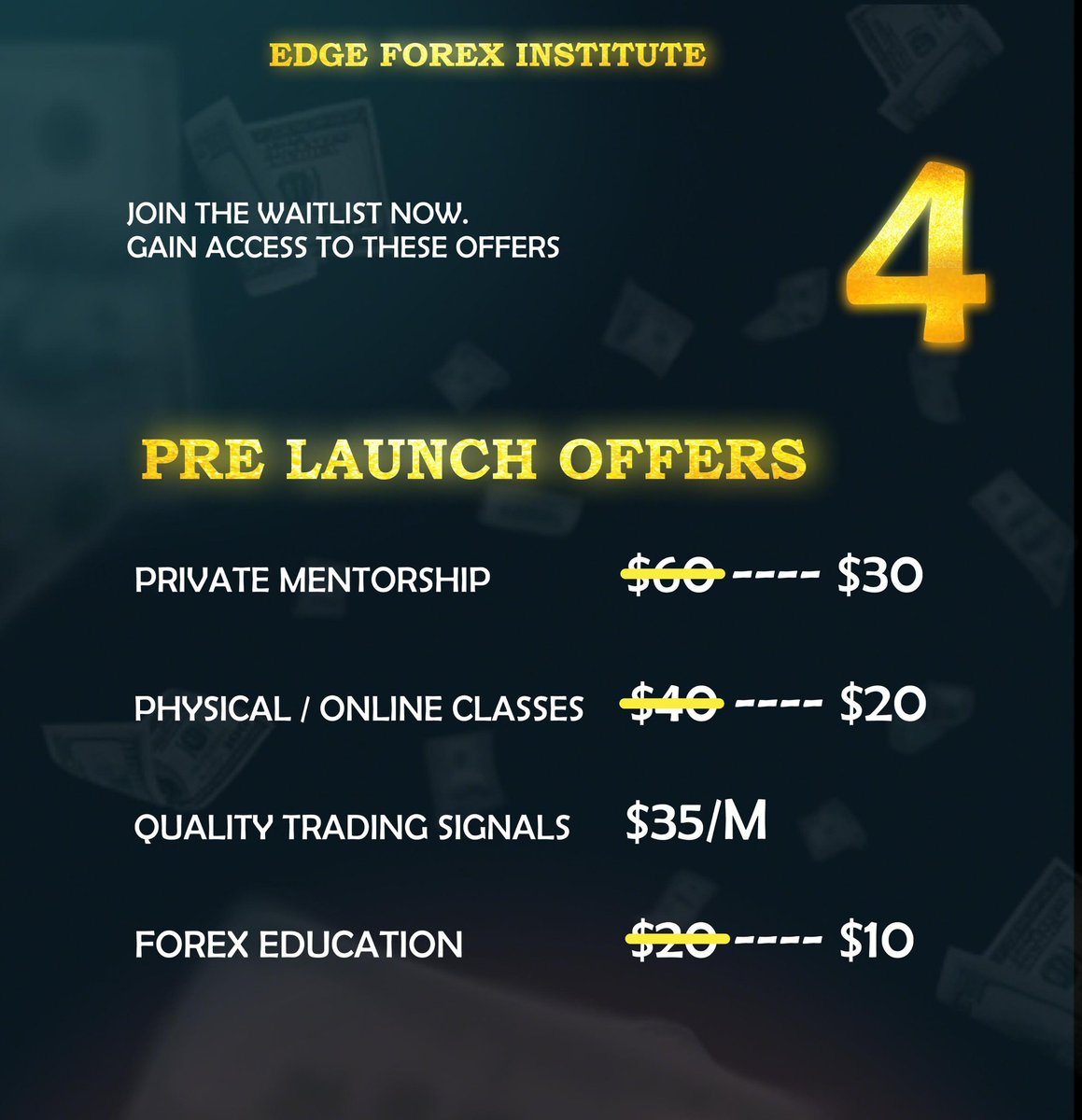 _iamGodlike's tweet photo. Day 5: The waitlist, your cheap Link.

This offers stands only for a week after the launch and is only available for members on the waitlist ✅

https://t.co/FO1egW8llv

Join the waitlist and gain access to these offers instantly.💯 https://t.co/KjMLD1Iuvt