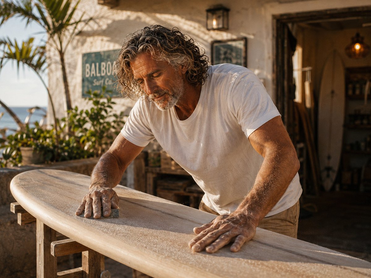 daggerXCIX's tweet photo. He smooths the old board
sun still low behind the palms
the tide keeps breathing
like it knows his name https://t.co/A6B6K7Y5AO