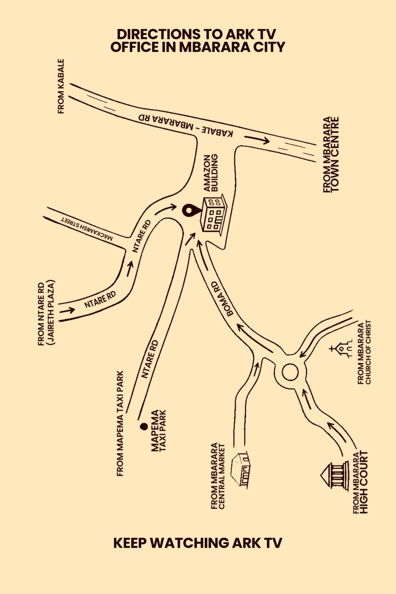 916ChristFm's tweet photo. Need directions to our office in Mbarara City? We're here to help you find us with ease. We look forward to welcoming you. #christfm916 #newlocation #direction #MbararaCity https://t.co/0T92SYrXpR