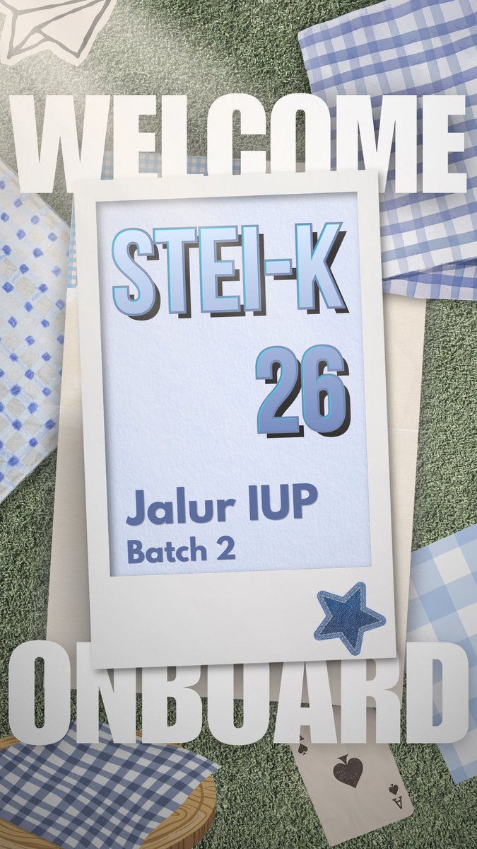 steikitb25's tweet photo. STEI-K 26 SSU NON-TES SAMA IUP BATCH 2 MANA NIHHH 😽👾‼️ https://t.co/gS9jsTcJTE