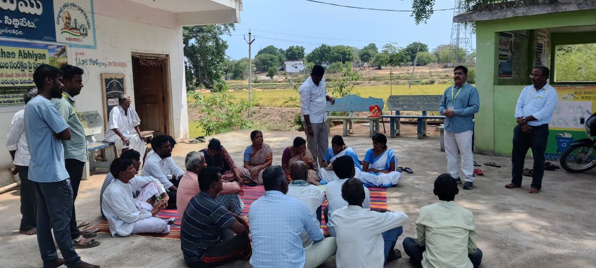 Icar_iior's tweet photo. 🌱 ICAR-IIOR organized Khet Bachao Abhiyan at Chowdaram Village, Siddipet District, Telangana on 05.06.2026.
Scientists emphasized balanced fertilizer use, soil health improvement, and sustainable agriculture for better productivity and farmer prosperity.

#KhetBachoAbhiyan #ICAR https://t.co/u7HN3AFbcZ