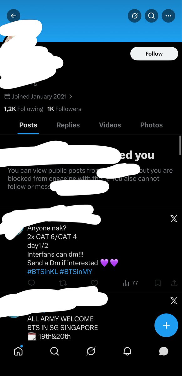asteroid_Pwark's tweet photo. Guys, do u guys think this was a scam?? I was really scared and suspicious and now they blocked me🧍🏻‍♀️

#btsinkl https://t.co/i6oaTCsEnp