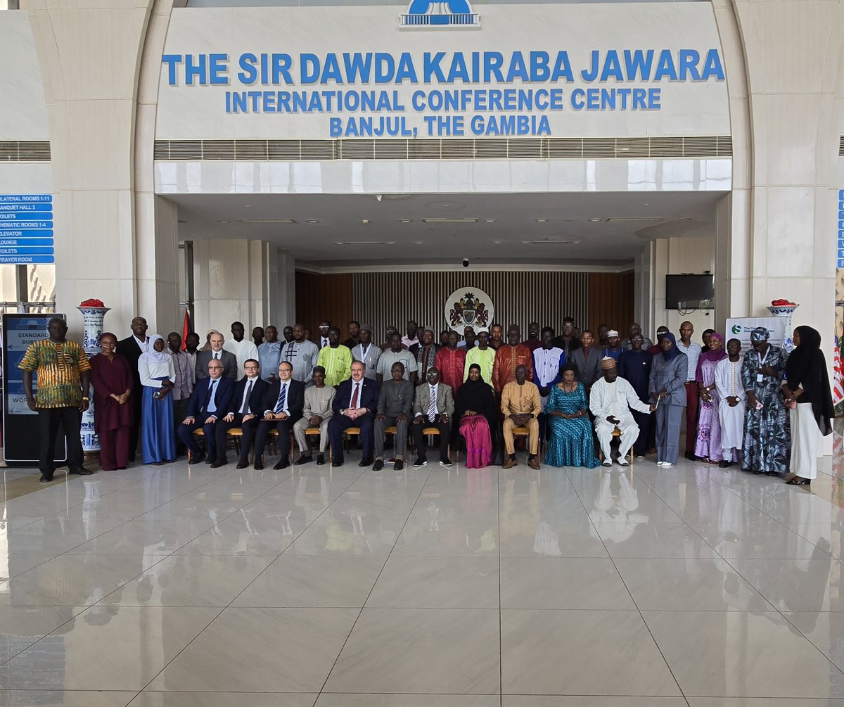 Tika_TheGambia's tweet photo. TiKA organized the National Awareness and Capacity Building Programme on Halal Standards and Quality Infrastructure in Banjul under the TiKA Quality Infrastructure Support Programme (KALDEP), in cooperation with OIC-The Standards and Metrology Institute for Islamic Countries (SMIIC), the Turkish Halal Accreditation Agency (HAK) and The Gambia Standards Bureau (TGSB).

Held under the theme “Fostering a Sustainable and Internationally Recognized National Halal Quality Infrastructure in The Gambia,” the programme brought together public institutions, policymakers, sector representatives, academia, certification bodies, private sector actors, and relevant stakeholders.

The opening ceremony was addressed by H.E. F. Türker Oba, Ambassador of the Republic of Türkiye to The Gambia, SMIIC Secretary General İhsan Övüt, TGSB Director General Papa Secka, Deputy Permanent Secretary Abdoulie Jammeh from the Ministry of Trade, Industry, Regional Integration and Employment, and Dr. Ernest Aubee, Chairperson of the TGSB Board.

Throughout the programme, SMIIC experts delivered technical sessions on OIC/SMIIC halal standards, halal food requirements, permitted additives and chemicals, traceability, conformity conditions, hygiene, storage and service requirements, as well as certification, accreditation, assessment procedures, and international recognition mechanisms.

Through this initiative, TiKA aims to support The Gambia in strengthening its halal quality infrastructure, enhancing certification and accreditation capacity, increasing consumer confidence, facilitating trade, improving the investment environment, and strengthening the competitiveness of Gambian products and services in the global halal market.

@TC_BanjulBE 
@TGSB_Gambia 
@SMIICGS 
@TC_HAK_