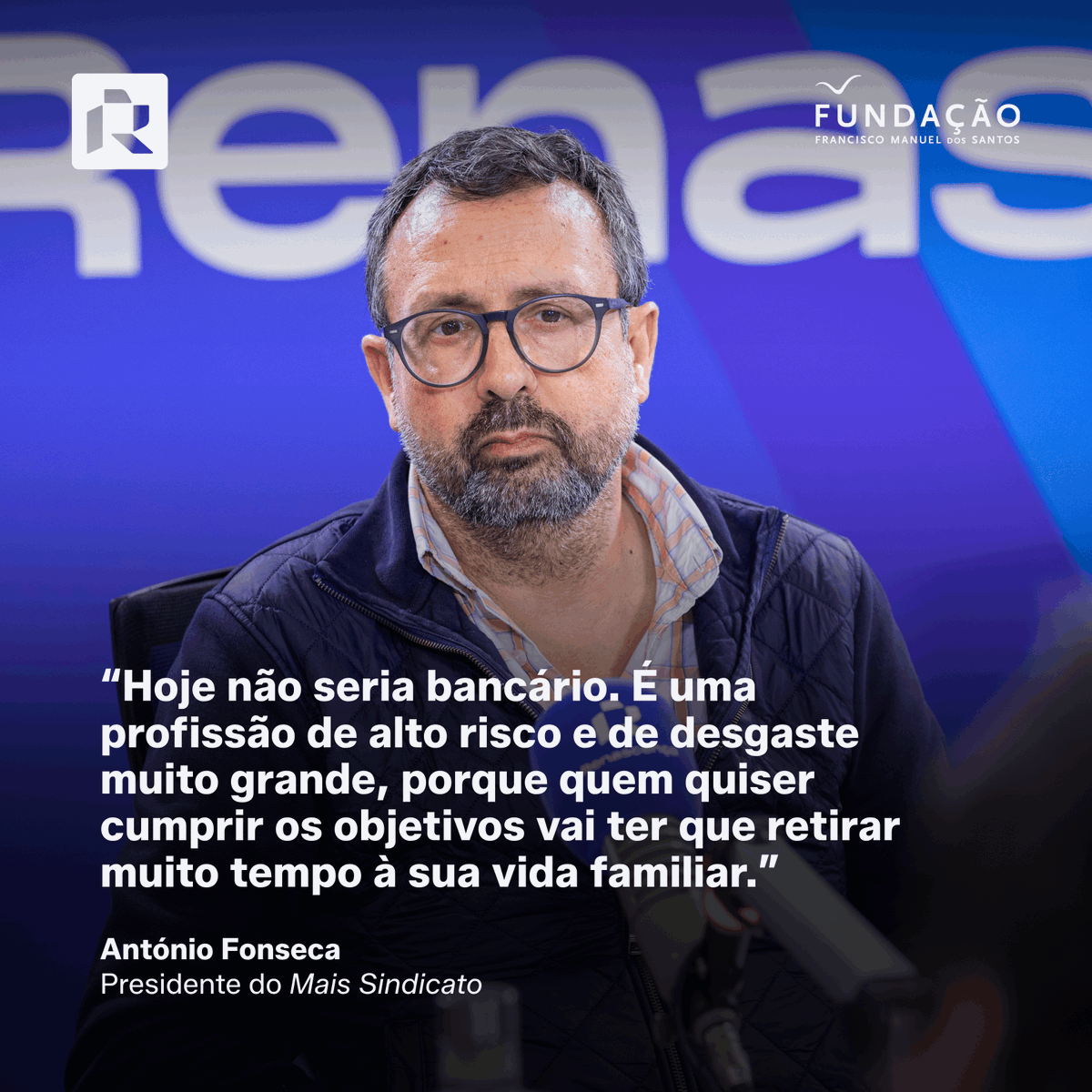 ffms_pordata's tweet photo. Bancário: uma profissão em vias de extinção?

Durante décadas, ser bancário esteve associado a prestígio, estabilidade e influência na comunidade. Nas últimas décadas, porém, o setor conheceu uma transformação profunda. Entre 2008 e 2018, encerraram-se cerca de 2.000 balcões em Portugal e, no final da década passada, o número de trabalhadores da banca era já o mais baixo desde 1990.

Como se explica esta evolução? E poderá a banca subsistir quase sem bancários?

O tema esteve em análise no «Da Capa à Contracapa», com Luís Bento (@LusBento1), autor do livro recém-lançado «Bancários» e António Fonseca, presidente do Mais Sindicato.

Uma parceria entre a Fundação e a @Renascenca, que pode ouvir aqui: https://t.co/dZn7loXwKB