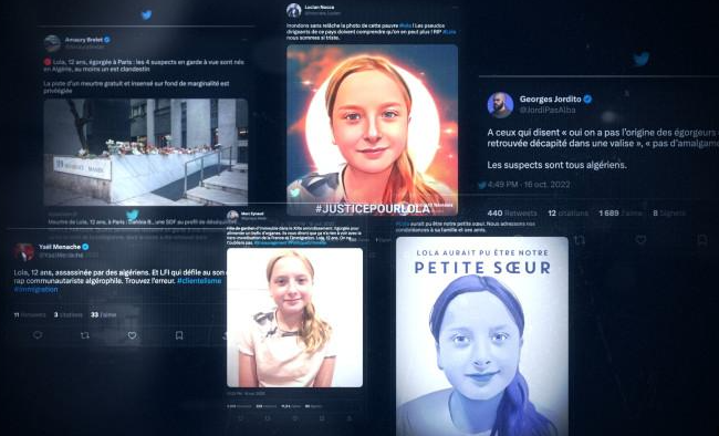 winspecta's tweet photo. @VERENAGVS66 @MLP_officiel Je réalise une étude sociologique sur les réseaux sociaux en utilisant les mêmes ingrédients que l'extrême droite, comme l'affaire Lola, avec un déferlement de haine contre les Maghrébins car la meurtrière était algérienne. Selon vous, le traitement doit-il différent ? #Lyhanna https://t.co/7huInHxNEm