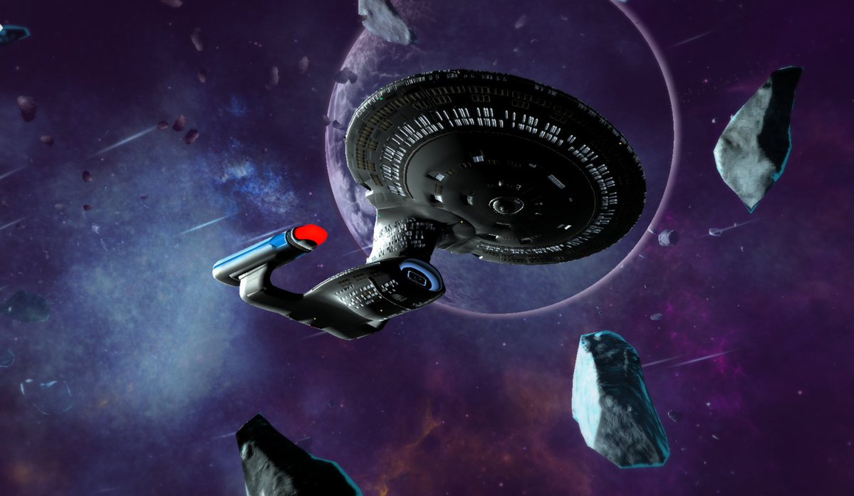 STTimelines's tweet photo. Few silhouettes in Star Trek are as recognizable as the Enterprise-D.

Captain [SqP] CACMjrPM captured this stunning shot for our community spotlight. 📸

What's your favorite memory from the Enterprise-D's voyages? https://t.co/fdIKqheudz