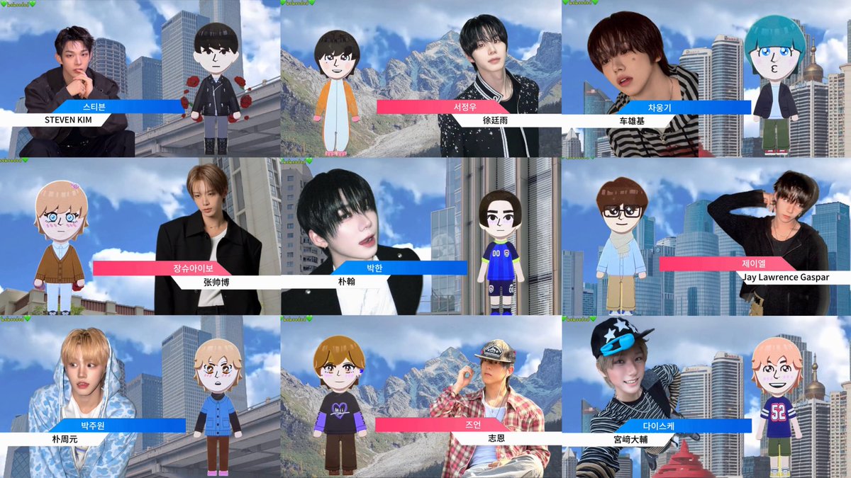 kn1ves0ut's tweet photo. ahof and their miis in boboodod’s new vlog title sequence ★ https://t.co/RKdHDe1OJd