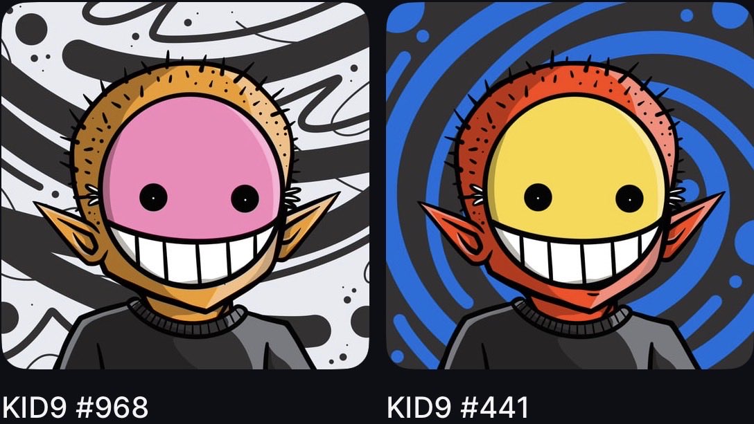 CryptoJon319's tweet photo. @ChristopherRao6 @planetkaiju_ @TEENSONACID Soo good! scooped some Kid9s the other day. https://t.co/WBwLAuwZMW
