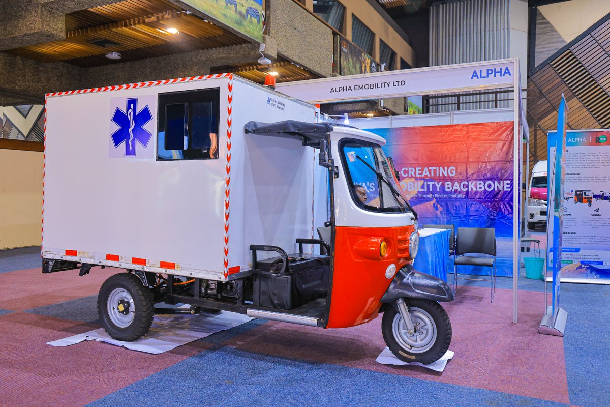 KenyaPower's tweet photo. Redefining the future of three wheelers, one electric ride at a time. 

Meet the Alpha Electric Tricycle, an innovative mobility solution designed for efficiency, versatility, and sustainability. With a charging time of just 6 hours and a range of up to 100 kilometres, it is built to keep people and businesses moving.

Available in multiple configurations to meet different transport needs:  
🛺 Taxi Version – Clean and comfortable passenger transport  
🛺 Cargo Version – Reliable last-mile delivery and logistics  
🛺Ambulance Version – Supporting accessible emergency response services.

The Alpha Electric Tuk Tuk is proving that sustainable mobility can be practical, affordable, and adaptable for every journey

#PoweringEMobilityKE 
#TheFutureIsElectric 
#NurturingEVGrowth
#eMobility ^KN