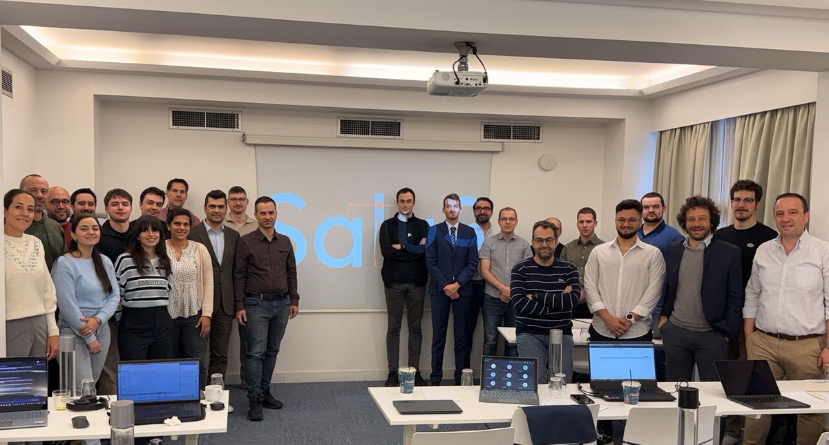 K3Y_BG's tweet photo. #K3Y Ltd took part in the 1st General Assembly of the @SalusEUProject in Athens.

We shared updates on our work related to IoT threat intelligence, secure-by-design infrastructure, cyber threat simulation, innovation management &amp; exploitation planning.

https://t.co/q83vDbEA93 https://t.co/NxObWMwuwp