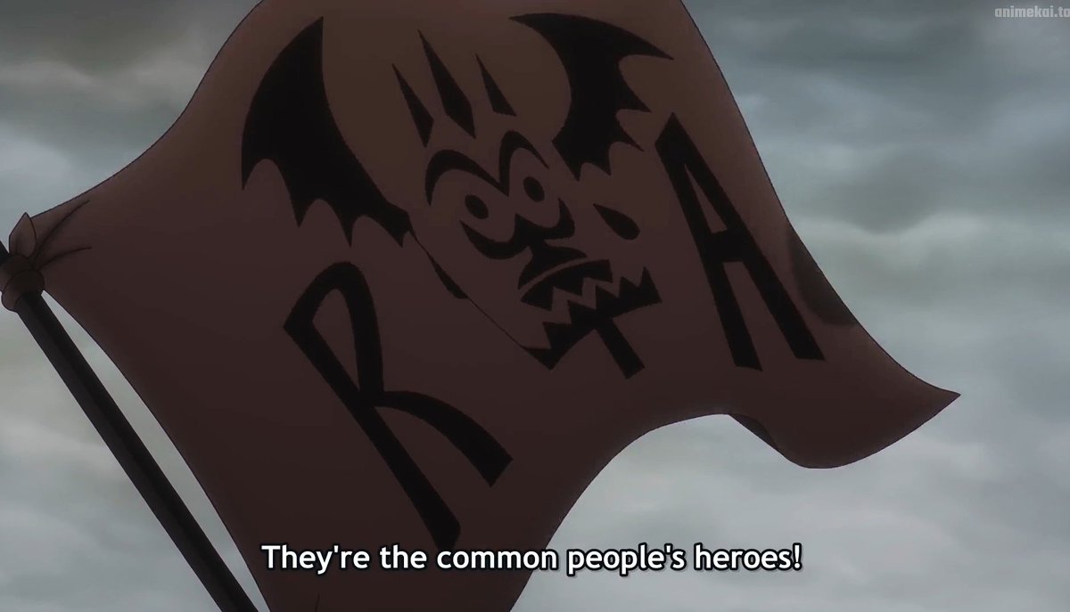 RevMaher's tweet photo. Btw, that's why the Revolutionary Army has more 'LGBT🏳️‍🌈' characters than any other faction in the story (3 of them)

Dragon's army HAS to include all races &amp; social classes, to achieve the revolutionary ideals in facing the imperialism of those in power! #ONEPIECE https://t.co/QVjhKSE7cM