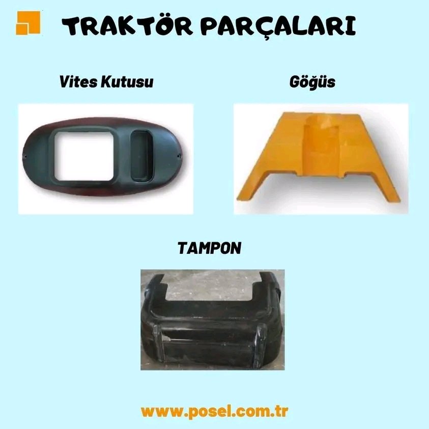 PolyesterPosel's tweet photo. TRAKTÖR PARÇALARI
Cam Elyaf Takviyeli Polyesterden üretilmiştir..
Fabrika+902165931611 /12
Mobil: 05332373650
https://t.co/tJ7UvSpYOa
#poselkompozit #kompozit #bmc #smc #poseltarım #tarım #traktör  #poselpolyester #poselpano #gölgelik #traktörkaportası #viteskutusu #tampon https://t.co/nQvUbFk6oc