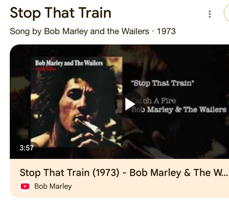 ChicagoPenguin2's tweet photo. @JustStacie5683 Good morning βοΈβοΈβοΈ. On this long awaited Friday a.m.,the song in my head is - Stop That Train πΆπΆ from one of my all time favorites - Bob Marley and The Wailers ππ #EarWorm #TGIF #NotAMomentTooSoon https://t.co/ueGxvxCDKy