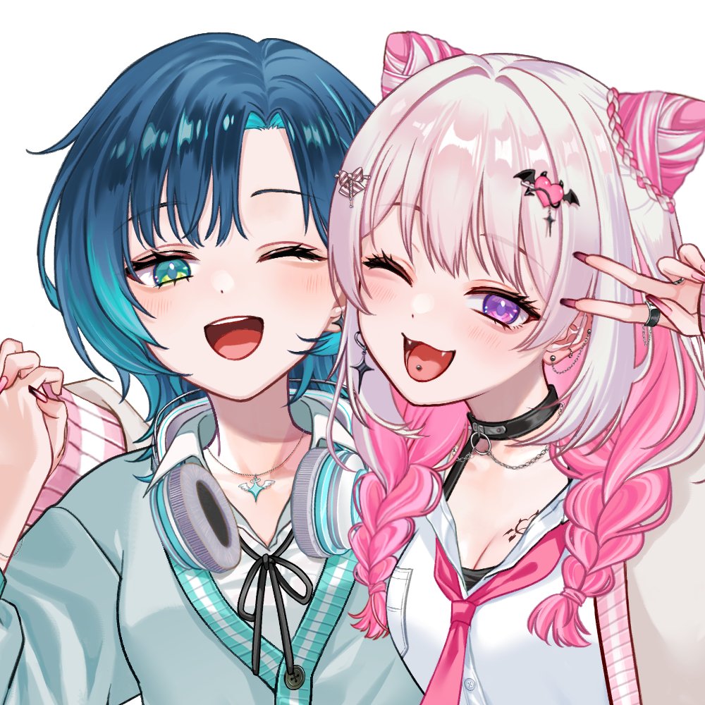 HanaLiLial(ハナリリアル)＠百合カップルVTuber公式 tweet media
