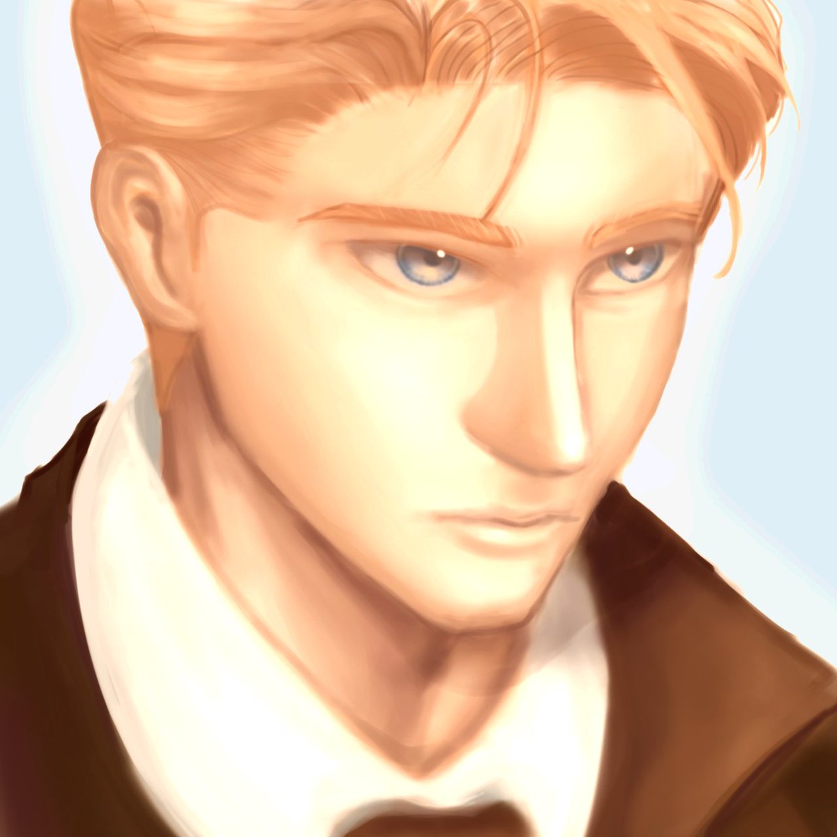 thatonejoelover's tweet photo. Coloring test 
#yurigable #fanart https://t.co/7qzHownp7Q
