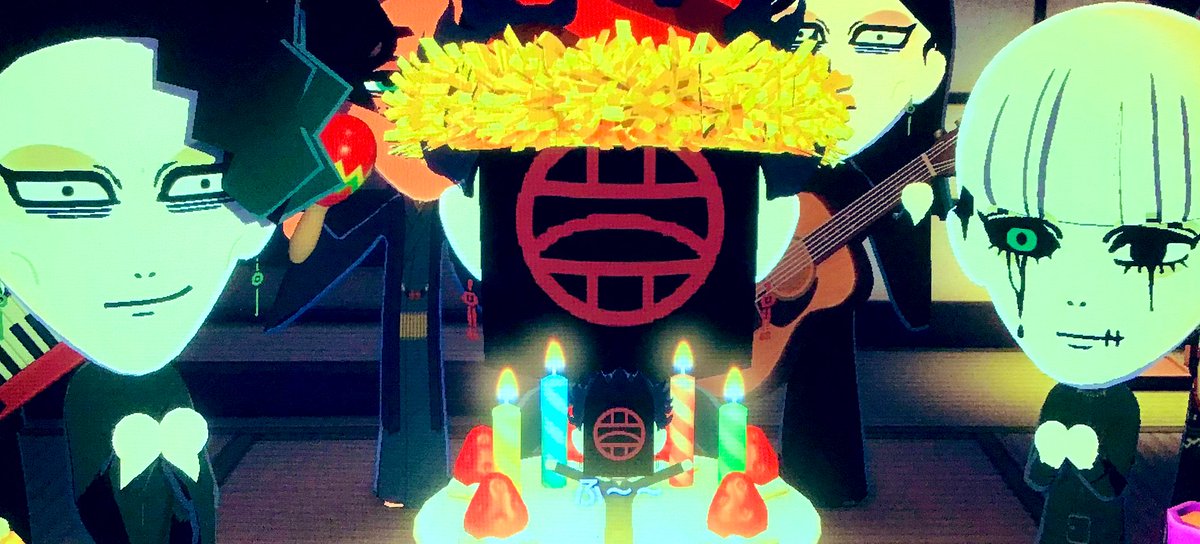 hsdr_418's tweet photo. @hsdrsusk
化け物誕生日会（全体的に顔色が悪すぎる） https://t.co/TYdqjh6j97