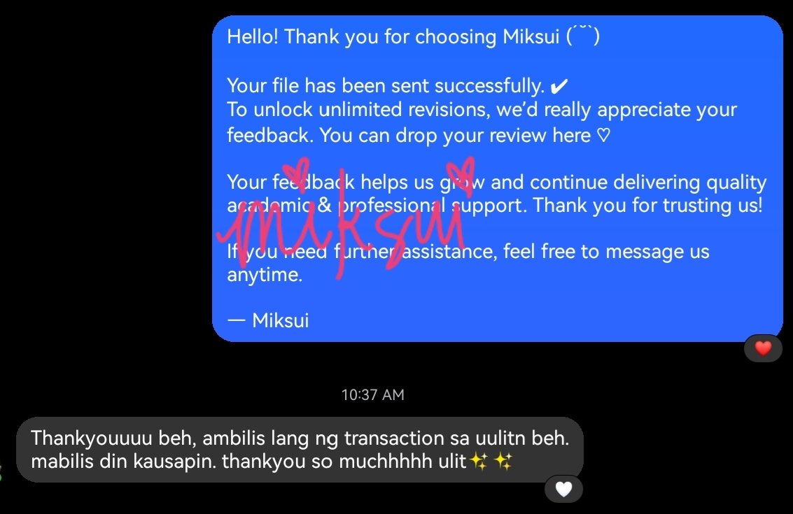 acadsbymiksui's tweet photo. ꒰ #miksuivouches ꒱

thank you, dear client! your trust in miku’s knowledge and skills means a lot. i’m grateful for the opportunity to handle your project and deliver work that meets your expectations. 🤍 https://t.co/QH9PR4h5bv