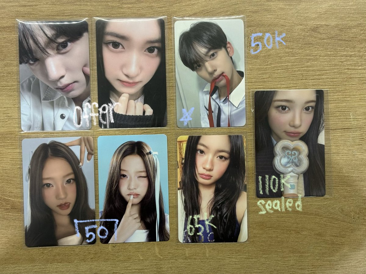 toramuui's tweet photo. want to sell | wts 

- dom tangerang
- shopee/tokoped ✅
- vidcon &amp; proof ✅

🏷️ ian stella yujin leeseo kya hyein minji danielle eunchae sakuya jeno yunjin riwoo jaehee hearts2hearts h2h ive zb1 and2ble kiiikiii newjeans lesserafim nct wish dream boynextdoor ina wtb https://t.co/TBouY0CBMq