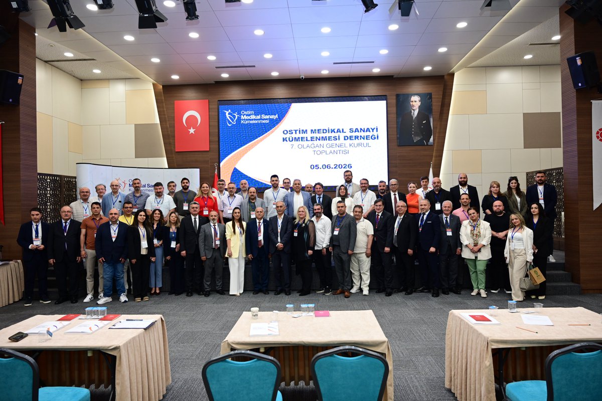 ostimosb's tweet photo. OSTİM Medikal Sanayi Kümelenmesi 7. Olağan Genel Kurul Toplantısı OSTİM OSB Konferans Salonu’nda gerçekleştirildi. Genel Kurulda yapılan seçimde Yönetim ve Denetim Kurulu üyeleri belirlendi. @medikalkume #OSTİM https://t.co/L6hPQgXz9N