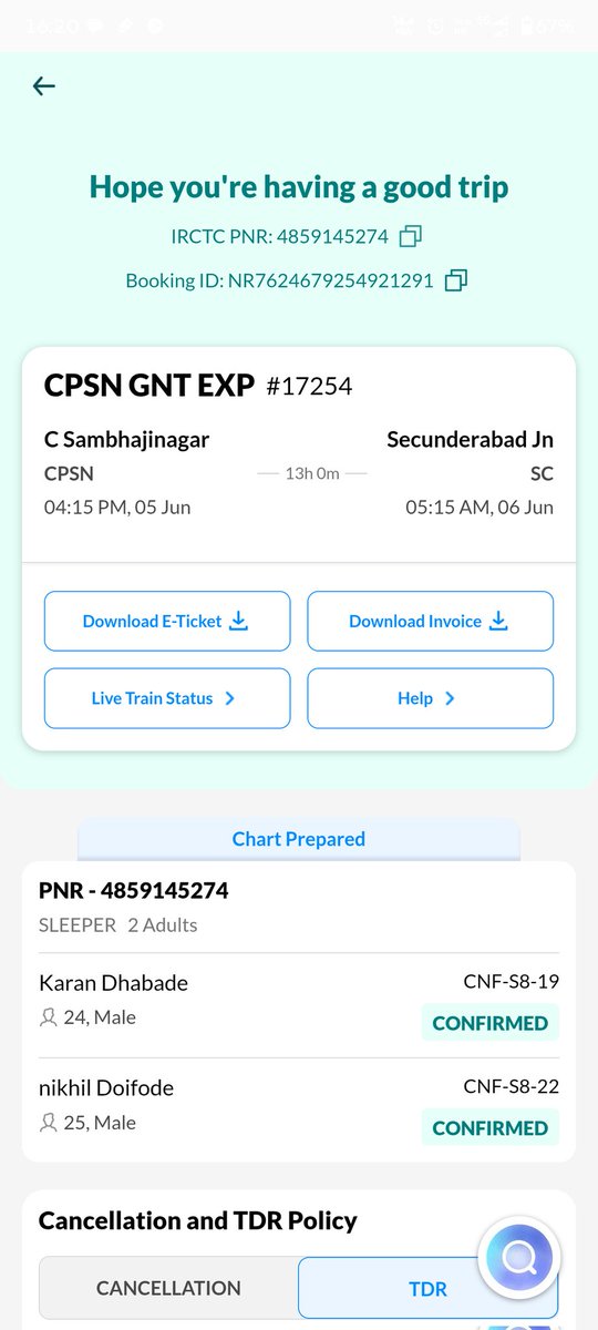 NikhilCreatio19's tweet photo. @IRCTCofficial I bought 2 water bottle on cpsn station.He sold bottle for 20 per bottle i gave him 100 and asked my 70 rs he said no this bottl is 20 per and he take 40 for 2 bottles.. worst service IRCTC. Must look into it @IRCTCofficial  PRN NUMBER:- 4859145274 @makemytripcare https://t.co/CYb3naKjUl