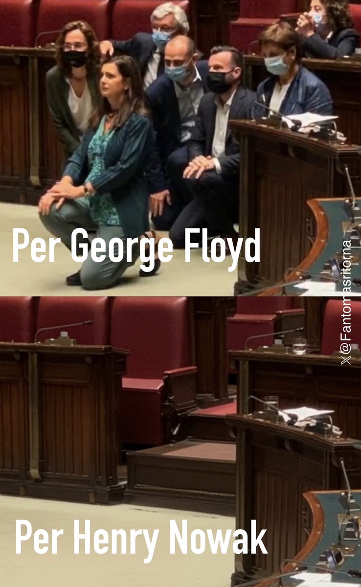 FantomasRitorna's tweet photo. La metto qui…

Il candidato trovi le differenze comportamentali..

#HenryNowak #WhiteLivesMatters #GeorgeFloyd https://t.co/XPIFmnvAo6