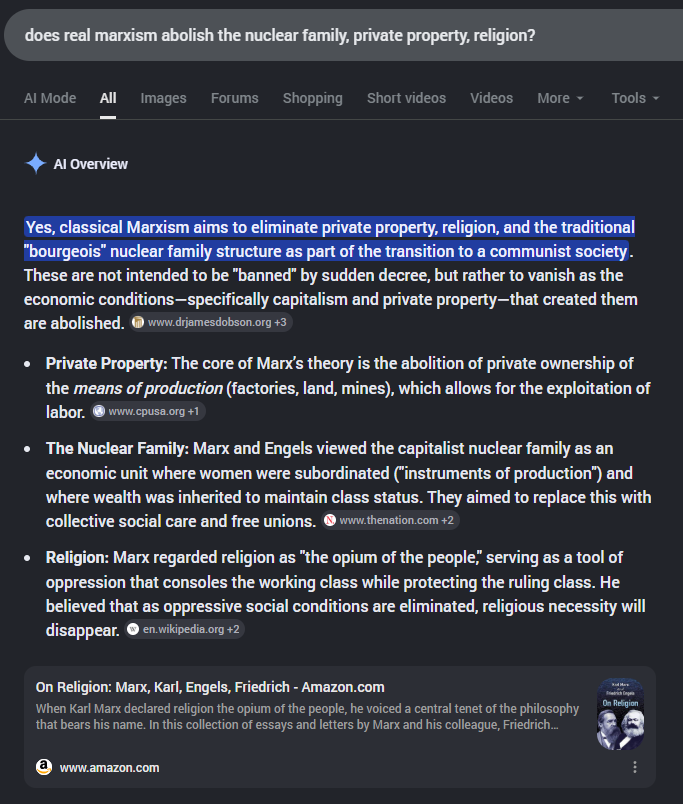 K0RYNNVT's tweet photo. Yes, cultural Marxism is a conspiracy theory made by the Nazis, but real Marxism actually supports that. It was invented in 1848 by Karl Marx and Friedrich Engels with the publication of the Communist Manifesto, which real Marxism abolishes religion, private property, and the nuclear family.