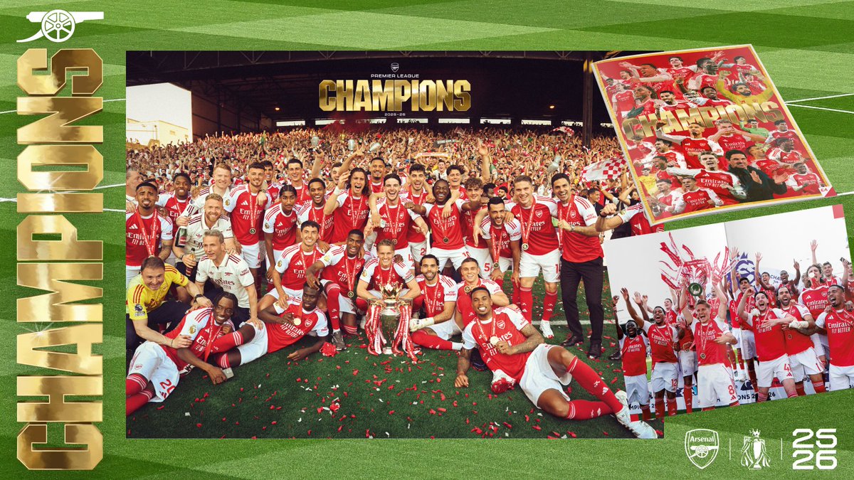AFCProgramme's tweet photo. 😍 We now have our Official Parade Posters available online! 
📸 Giant, A1 double-sided beauty! 
👊 Also at our programme shop, we have Burnley issues available again
⌛️ And a final few UCL Final programmes
⬇️ Order here now
https://t.co/dQoF0nQBSd https://t.co/YzY6vDmdzE