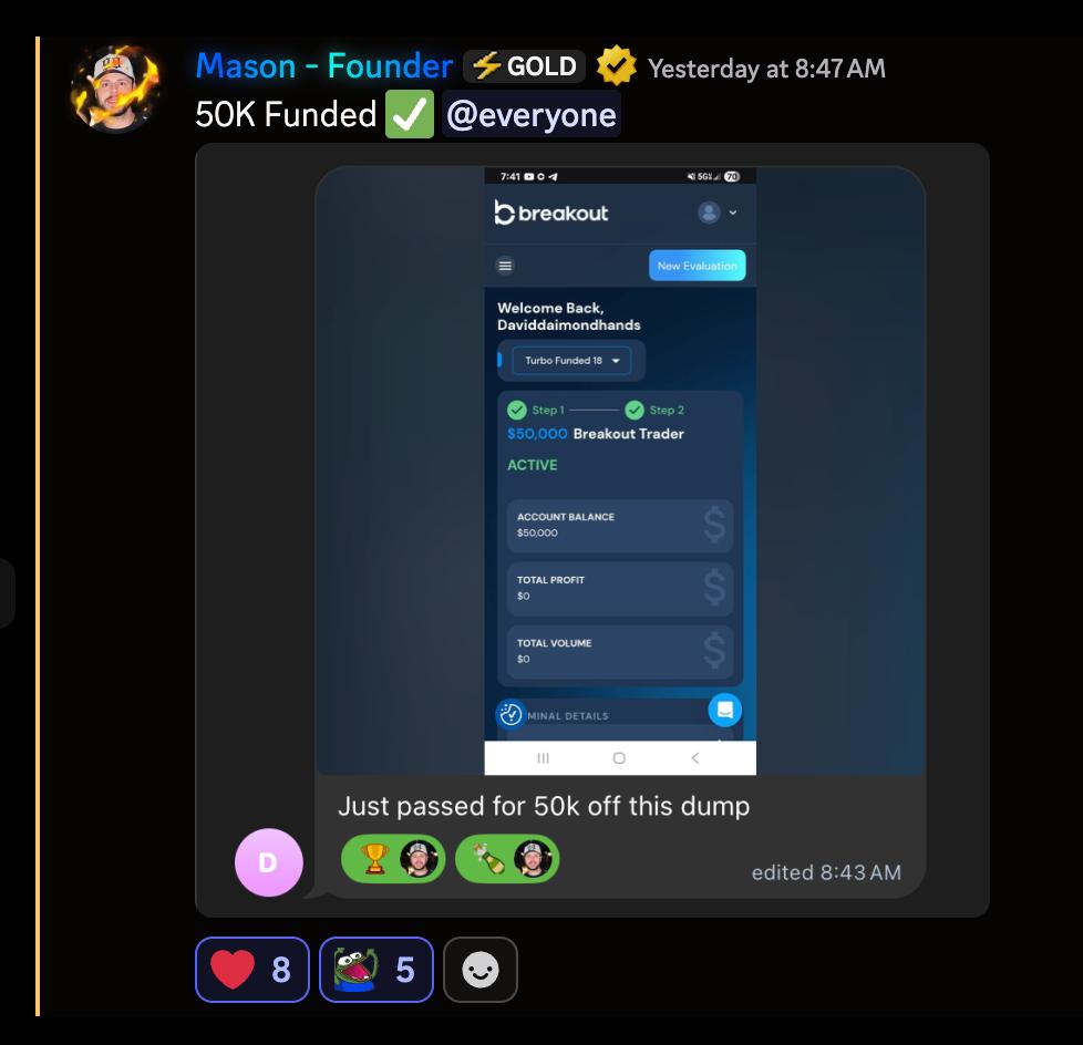 CryptoMaso4nll's tweet photo. Another one of our members FUNDED for a $50K account through Breakout

Use code "GS" at checkout for a discount off your first evaluation

@Fx_Paradotor https://t.co/umzp8FL3NG