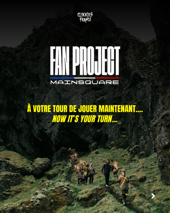 clikkiesfrance's tweet photo. 🚨 Le #mainsquare arrive dans moins d'un mois !

Notre site dédié au fan project pendant Jumpsuit est dispo: https://t.co/S7xcodCdjK
On vous conseille de télécharger le GIF !

De plus, on recherche des bénévoles pour le Jour-J: rendez-vous sur le discord ❤️‍🔥 [1/2] https://t.co/bD1yeANHf6