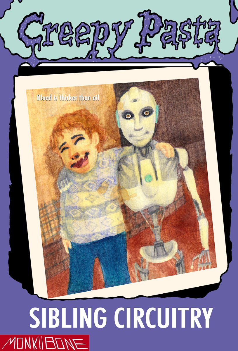 MonkiiBone's tweet photo. creepypasta goosebumps cover series

this one is an obscure one "Antran" I was always font of this one, and the image. although lookin back I think the mimic from FNAF owes this guy a check tbh https://t.co/aDFkLLeaLV