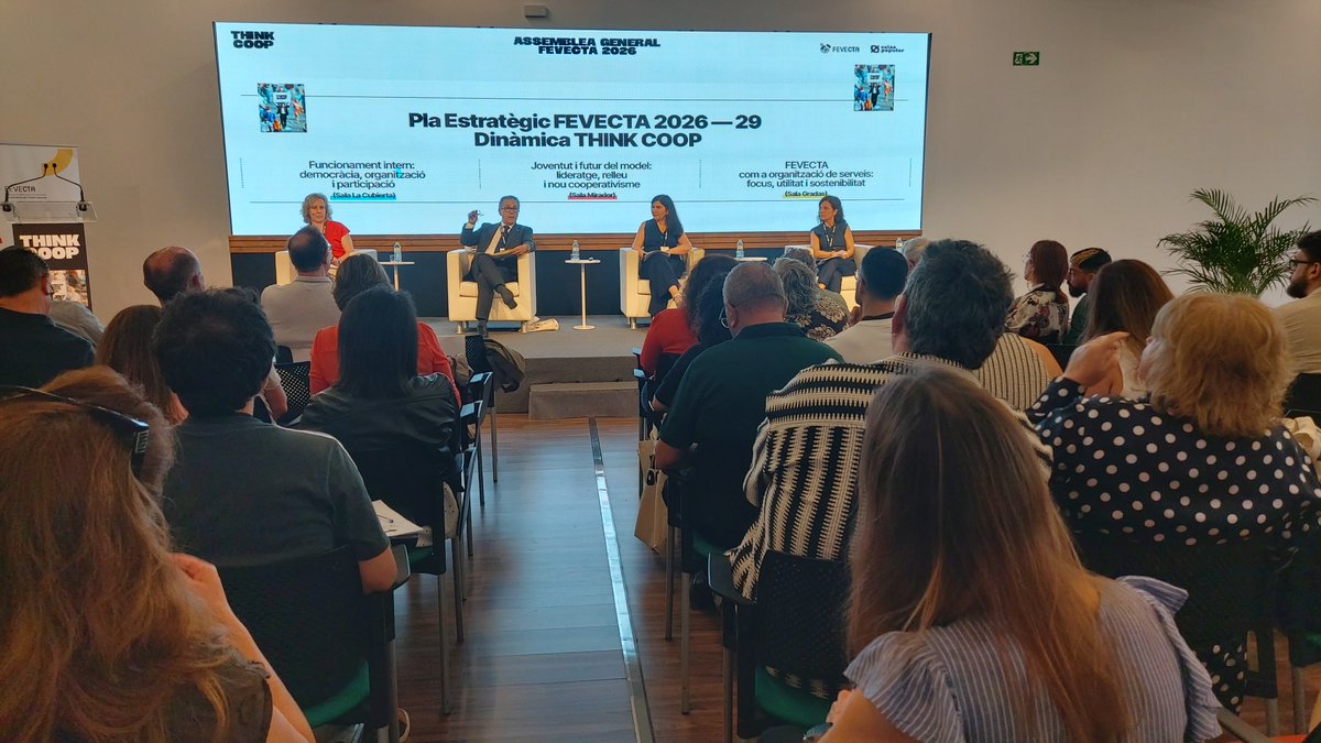 FEVECTA's tweet photo. DEMOCRACIA Y PARTICIPACIÓN

🗣️Ramón Rodríguez (@RamRdMagan):“Hoy culminamos un amplio proceso participativo para definir el Plan Estratégico de FEVECTA 2026-2029”

▶️Gobernanza, participación,territorio
▶️Juventud, liderazgo, nuevo cooperativismo
▶️Servicios
#AsambleaFEVECTA2026 https://t.co/FgSq5lvfCz