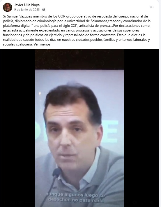 JulianMaciasT's tweet photo. De hecho sus referentes son colboradores habitual de Iker Jiménez, Samuel Vázquez, responsable de inmigración de VOX, y Soto Ivars, por su cruzada contra el feminismo y las denuncias falsas por violencia machista. https://t.co/AVY8lRTijb