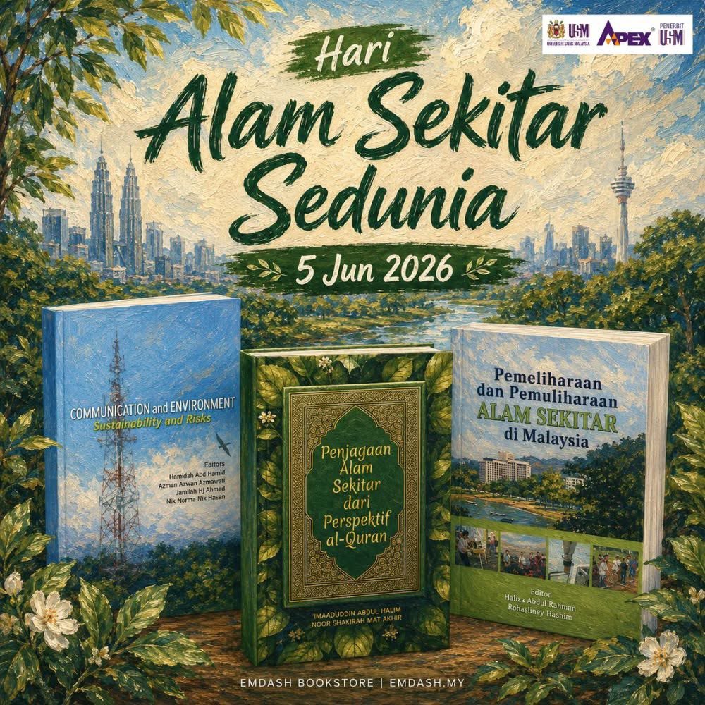 PenerbitUSM's tweet photo. 🌍 Selamat Hari Alam Sekitar Sedunia
5 Jun 2026

Alam yang lestari ialah warisan paling berharga untuk generasi akan datang. Marilah bersama-sama memelihara bumi dengan tindakan kecil yang memberi impak besar. https://t.co/ajOxModyPp