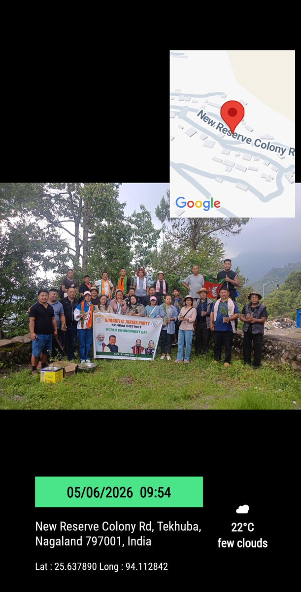 keviphonuo's tweet photo. "Inspired by Nature . For climate, for our Future"
#"ek ped maa ke Naam"
# World Environment Day 2026
@YepthomiBen @BJP4Nagaland @NitinNabin @blsanthosh @anilkantony @YanthungoPatton @abhaygiribjp @BjpKohima https://t.co/d0cZCNNmYs