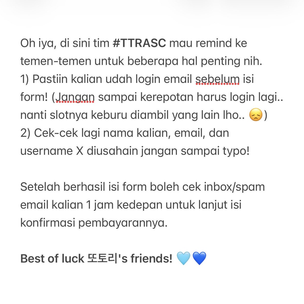 TTRASCLUB's tweet photo. Yang udah mulai deg degan menjelang jam 8 malem nanti boleh angkat tangannyaa 😭✋🏻 https://t.co/adDkNoKf0t