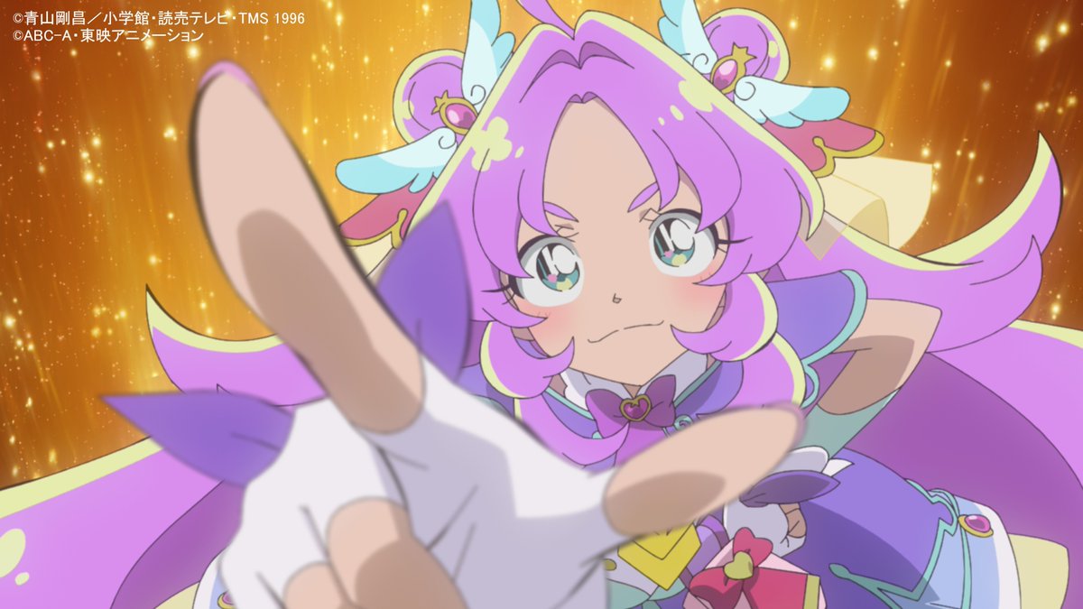 conan_anime1000's tweet photo. 📺明日よる6️⃣時は

『#名探偵プリキュア！』とコラボ❣
キュアアンサーが登場💜

【はなまるな真実】
連続宝石強盗事件を知った歩美は、夢中なアニメと重ねて「プリキュアに会えるかも」と張り切る。少年探偵団は次の標的と噂の宝石店で警備をするが…

予告🔎https://t.co/Ay5YSTiyQk

#名探偵コナン https://t.co/VUeRG4GZ1I