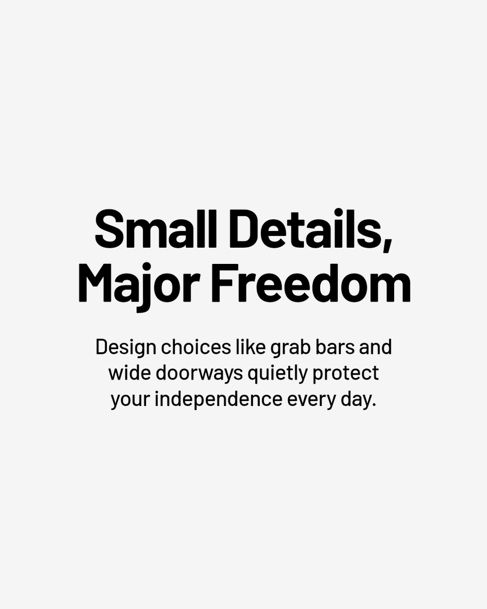 krarchint's tweet photo. Small details. Big impact.

Grab bars, wide doorways, and smart lighting don't just look good—they keep you independent.

Design that supports your freedom, quietly. #KRArchitectureAndInteriors #southshore #southshorema #rhodeisland #newjersey https://t.co/MdUkVJOqVr