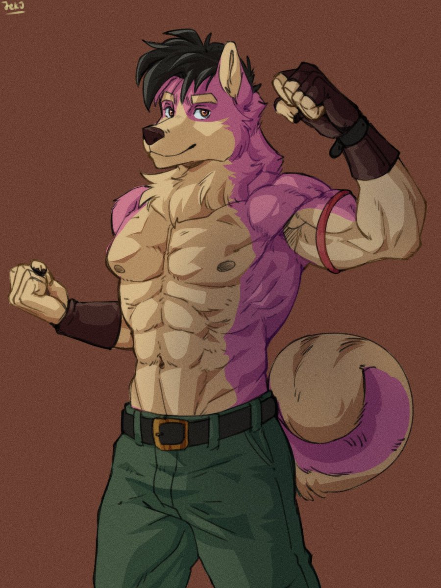 JekuThe's tweet photo. "Ready?"

A redraw of an old art
#furry #furryart #art #redraw #anthro https://t.co/f2zDZi9m7Z